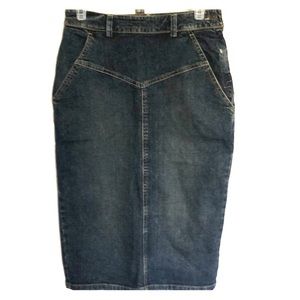 FREE W/ Purchased 🌺Stussy Denim Pencil Skirt 🌺🌺